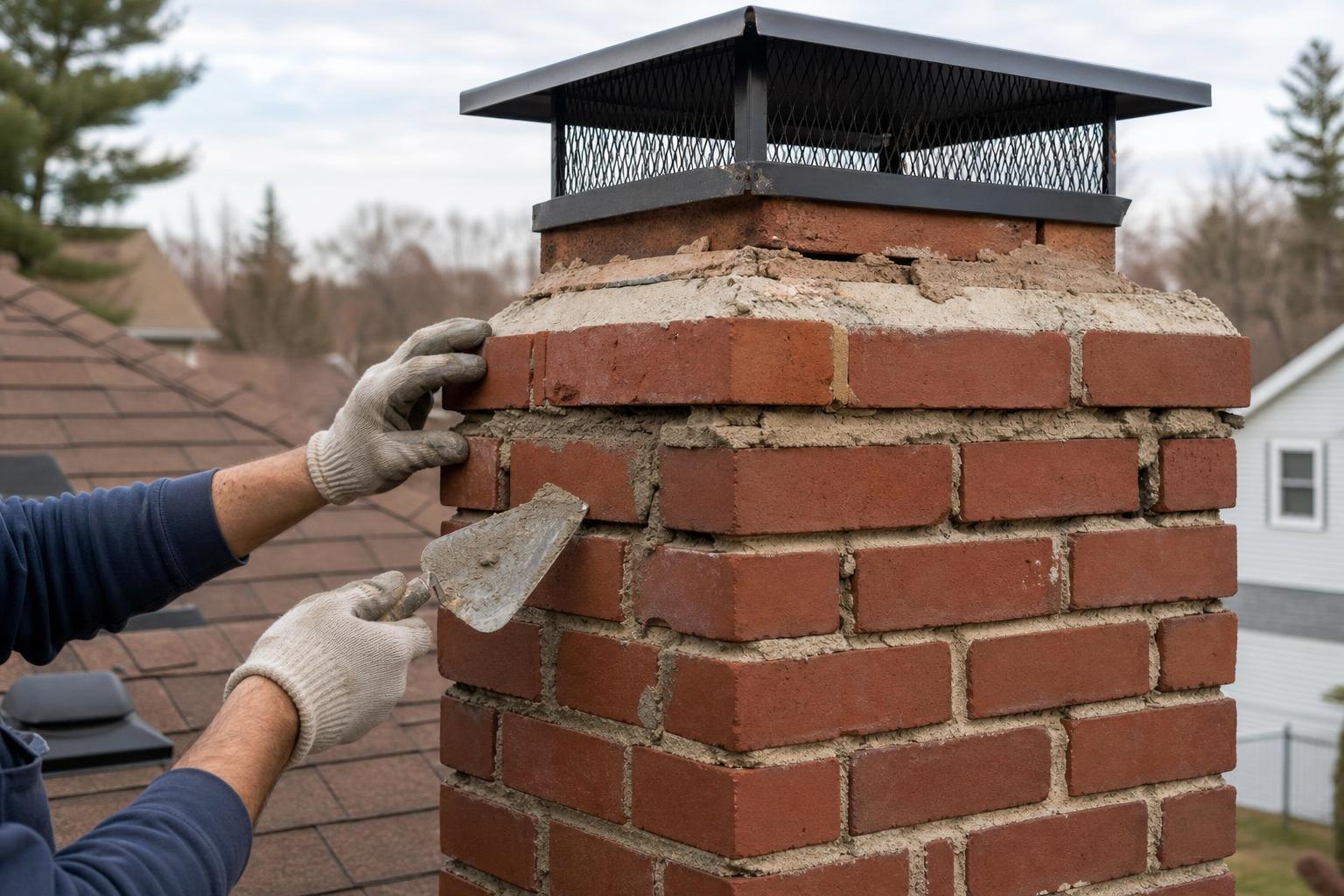 Chimney Cap Installation